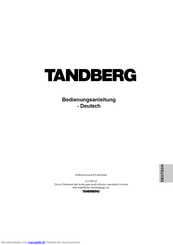 Tanberg 550 Bedienungsanleitung