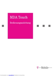 T-Mobile MDA Touch Bedienungsanleitung