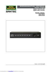 Santec DSR-2516H Bedienungsanleitung