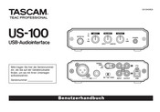 Tascam US-100 Benutzerhandbuch