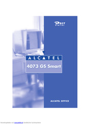 Alcatel 4073 GS Smart Benutzerhandbuch