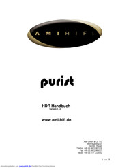 AMI Purist HDR Handbuch