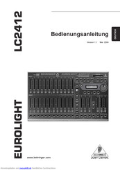 Behringer EuroLight LC2412 Bedienungsanleitung