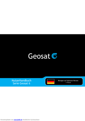AvMap Serie Geosat 6 Benutzerhandbuch