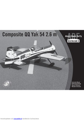 Hangar 9 Composite QQ Yak 54 2.6 m Bedienungsanleitung