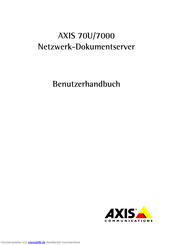 Axis 70U Benutzerhandbuch
