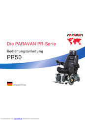 PARAVAN PR50 Bedienungsanleitung