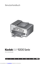 Kodak ESP 9200 Serie Benutzerhandbuch