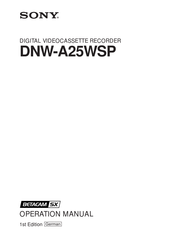 Sony DNW-A25WSP Handbuch