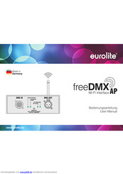 EuroLite freeDMX AP Bedienungsanleitung