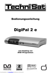TechniSat DigiPal 2 e Bedienungsanleitung