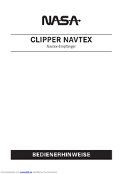NASA CLIPPER-NAVTEX Bedienerhinweise