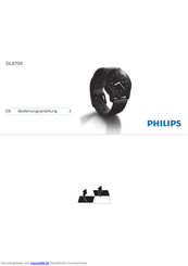 Philips DL879X Bedienungsanleitung