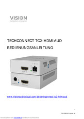 Vision TC2-HDMIAUD Bedienungsanleitung
