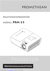 promethean PRM-25 Bedienungsanleitung