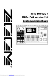 Zoom MRS-1044CD Handbuch