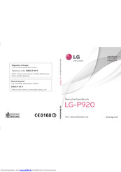 LG P920 Benutzerhandbuch