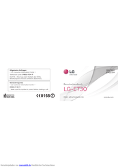 LG LG-E730 Benutzerhandbuch