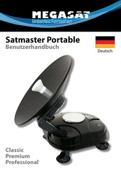 Megasat Satmaster Portable Professional Benutzerhandbuch