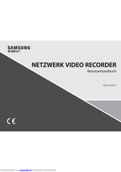 Samsung XRN-2011 Benutzerhandbuch