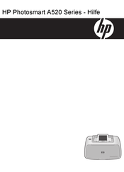 HP Photosmart A520 Series Handbuch