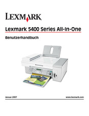 Lexmark 5400 Series Benutzerhandbuch