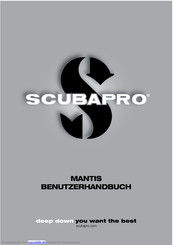 Scubapro MANTIS Benutzerhandbuch