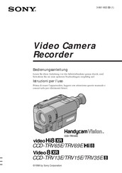Sony Video 8 XR CCD-TRV35E Bedienungsanleitung