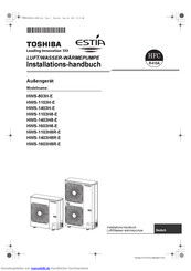 Toshiba HWS-1403H-E Installationshandbuch