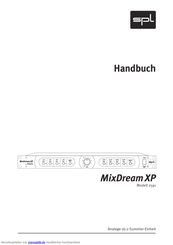 SPL MixDream XP 2591 Handbuch