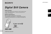 Sony Cyber-shot DSC-U60 Bedienungsanleitung