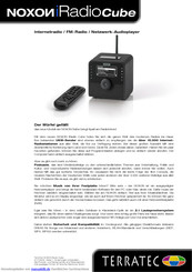 TerraTec Noxon iRadio Cube Bedienungsanleitung