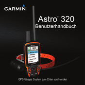 Garmin Astro 320 Benutzerhandbuch