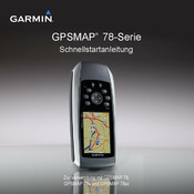 Garmin GPSMAP 78 Schnellstartanleitung