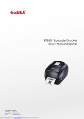 Godex RT860i Benutzerhandbuch