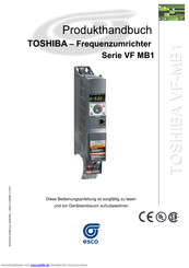 Toshiba Serie VF MB1 Produkthandbuch