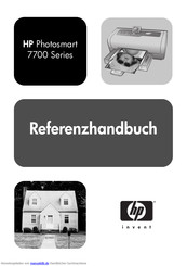 HP Photosmart 7700 Serie Referenzhandbuch