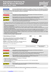 Goobay AVS 3060945 Schnellstartanleitung
