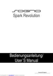 sogno Spark Revolution Bedienungsanleitung