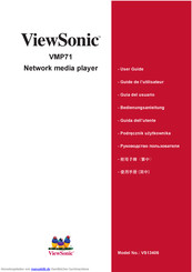 ViewSonic VMP71 Bedienungsanleitung
