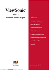 ViewSonic VMP73 Bedienungsanleitung