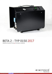 METZGER BETA 2 0150 2017 Gebrauchsanleitung