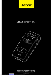 Jabra Link 860 Bedienungsanleitung