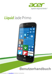 Acer Liquid Jade Primo Benutzerhandbuch
