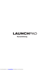 Novation LAUNCHPAD Kurzanleitung