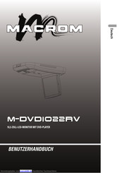 Macrom M-DVD1022RV Benutzerhandbuch