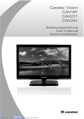 Caratec Vision CAV191 Bedienungsanleitung