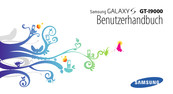 Samsung Galaxy GT-I9000 Benutzerhandbuch