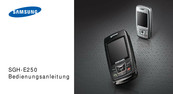 Samsung SGH-E250 Bedienungsanleitung