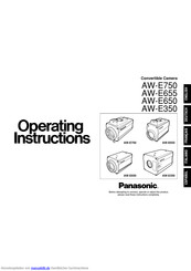 Panasonic AW-E655 Handbuch